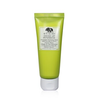 Origins Drink Up Intensive Mascarilla Hidratante Para la Noche Con Aguacate & Agua Glaciar Suiza (Para Piel Normal & Seca)