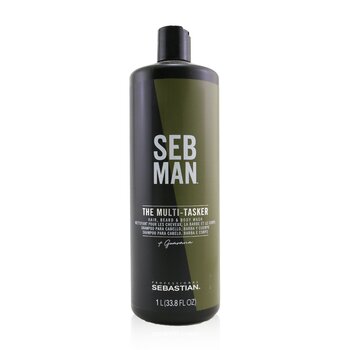 Seb Man El Multi-Tarea (Jabón de Cabello, Barba & Cuerpo)