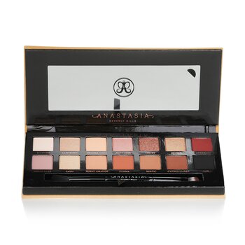 Anastasia Beverly Hills Soft Glam Paleta de Sombra de Ojos (14x Sombra de Ojos, 1x Brocha de Sombra Dúo)