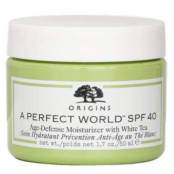 Origins A Perfect World SPF 40 Age-Defense Hidratante Con Té Blanco