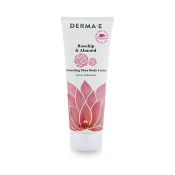 Derma E Rosehip & Almond Ploción Corporal Protector de Karité