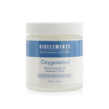Bioelements Oxygenation - Crema Tratamiento Facial Revitalizante (Tamaño Salón) - Para Tipo de Piel Muy Secos, Secos, Mixtos, Grasos