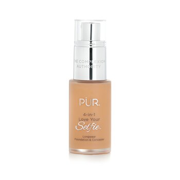 PUR (PurMinerals) 4 in 1 Love Your Selfie Base & Corrector de Larga Duración - #TP2 Warm Nude (Tono Bronceado Ligero con Matices Rosas)