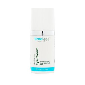 Timeless Skin Care Crema de Ojos Hidratante Con Ácido Hialurónico +Matrixyl 3000