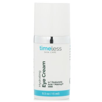 Timeless Skin Care Crema de Ojos Hidratante Con Ácido Hialurónico +Matrixyl 3000