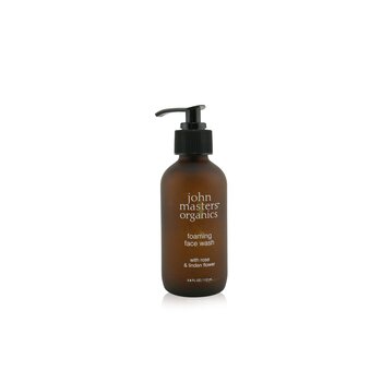 John Masters Organics Jabón Facial Espumoso con Rose & Linden Flower