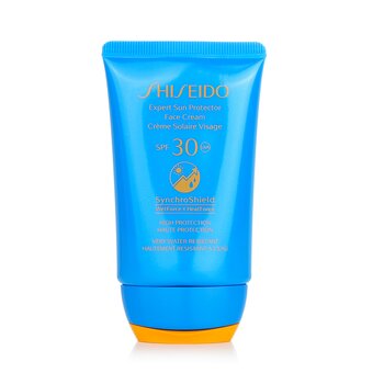 Shiseido Crema Facial Protectora de Sol Experta SPF 30 UVA (Protección Alta, Muy Resistente al Agua)