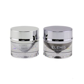 Elemis Ultra Smart Tratamiento de Ojos de Día & Noche Dúo Pro-Colágeno (1x Bálsamo de Ojos de Mañana, 1x Crema de Ojos de Noche, 1x Herramienta de Ojos)