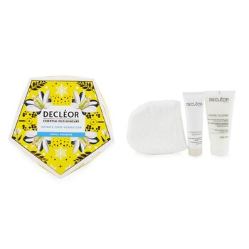 Decleor Set de Regalo Infinite First Hydration Neroli Bigarade: Aroma Cleanse Mousse Limpiador + Hydra Floral Crema Ligera + Guante Limpiador