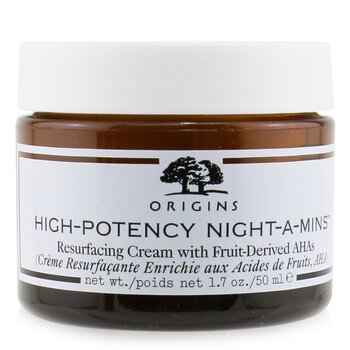 High-Potency Night-A-Mins Crema Resurgidora Con AHAs Derivados de Frutas