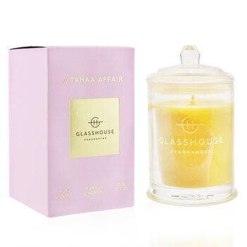 Glasshouse Vela de Soya Triple Perfumada - A Tahaa Affair (Vanilla Caramel)
