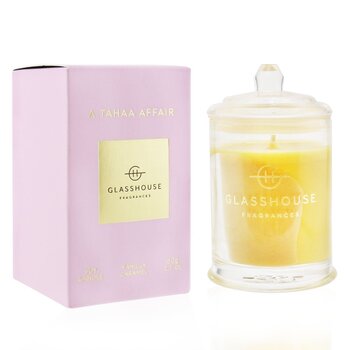 Glasshouse Vela de Soya Triple Perfumada - A Tahaa Affair (Vanilla Caramel)