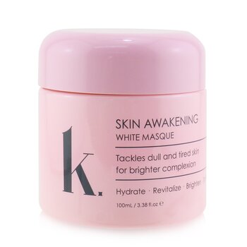 SKINKEY K. Series Mascarilla Blanca Despertadora de Piel - Hidrata, Revitaliza, Ilumina & Calma