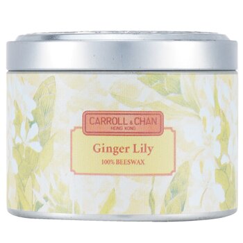 Vela en Lata 100% de Cera de Abejas - Ginger Lily