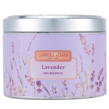 The Candle Company (Carroll & Chan) Vela en Lata 100% de Cera de Abejas - Lavender