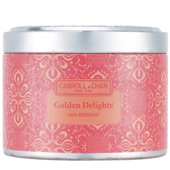 The Candle Company (Carroll & Chan) Vela en Lata 100% de Cera de Abejas - Golden Delights