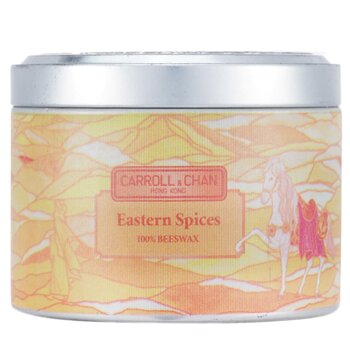 The Candle Company (Carroll & Chan) Vela en Lata 100% de Cera de Abejas - Eastern Spices