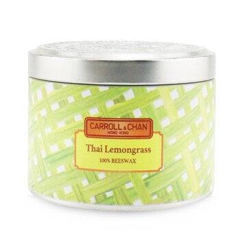 The Candle Company (Carroll & Chan) Vela en Lata 100% de Cera de Abejas - Thai Lemongrass