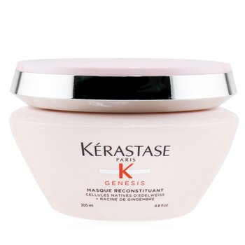 Kerastase Genesis Masque Reconstituant Mascarilla Fortificante Intensa Anti Caída de Cabello (Cabello Debilitado, Propenso a Caída Debido al Quiebre)