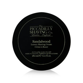 The Piccadilly Shaving Co. Sandalwood Crema de Afeitar Lujosa