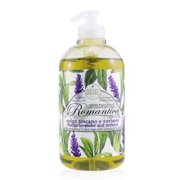 Nesti Dante Romantica Exhilarating Jabón de Manos & Rostro Con Verbena Officinalis - Lavanda Y Verbena