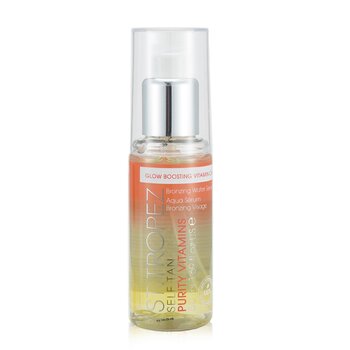 St. Tropez Self Tan Purity Vitamins Suero Agua Bronceador - Vitaminas C & D Impulsadoras de Brillo