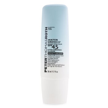 Peter Thomas Roth Water Drench Nube Hialurónica Hidratante Protector Solar SPF 45 UVA/UVB