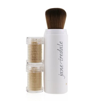 Powder Me Brocha Rellenable (1x Brocha, 2x Repuestos) - Golden