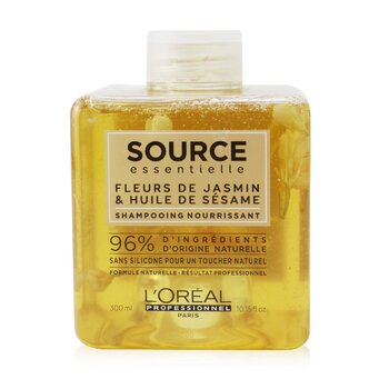 Professionnel Source Essentielle Jasmine Flowers & Sesame Oil Champú Nutritivo