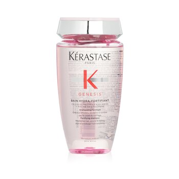 Kerastase Genesis Bain Hydra-Fortifiant Champú Fortificante Anti Caída de Cabello (Cabello Debilitado, Propenso a Caída Debido a la Rotura)