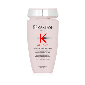 Kerastase Genesis Bain Nutri-Fortifiant Champú Fortificante Anti Caída de Cabello (Cabello Seco Debilitado, Propenso a Caída Debido a la Rotura)