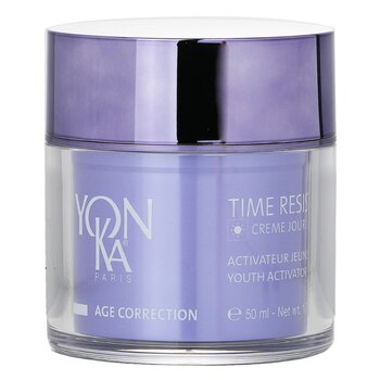 Yonka Age Correction Time Resist Crema de Día Con Células Madre de Origen Vegetal - Activadora de Juventud - Llenador de Arrugas