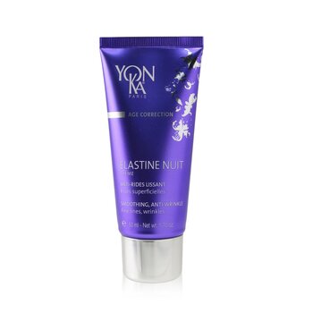 Age Correction Elastine Nuit Crema Con Péptidos de Elastina - Suavizante, Anti-Arrugas