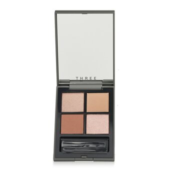 THREE Dimensional Vision Paleta de Ojos (4x Eye Shadow) - # 09 (My Inner Life)