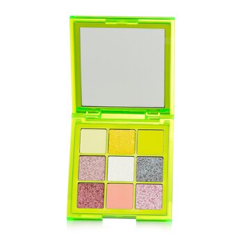 Huda Beauty Neon Obsessions Paleta de Sombra de Ojos de Pigmento Compactos (9x Sombras de Ojos) - # Neon Green