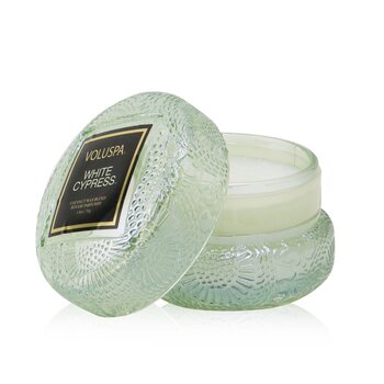 Voluspa Macaron Vela - White Cypress