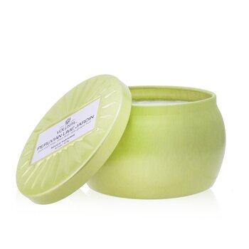 Voluspa Vela de Estaño Decorativa - Peruvian Lime Jardin