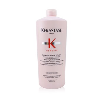 Kerastase Genesis Bain Nutri-Fortifiant Champú Fortificante Anti Caída de Cabello (Cabello Seco Debilitado, Propenso a Caída Debido a Rotura)