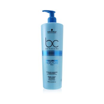 Schwarzkopf BC Bonacure Hyaluronic Moisture Kick Acondicionador Limpiador Micelar (Para Cabello Normal a Seco)