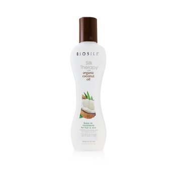 BioSilk Silk Therapy with Coconut Oil Tratamiento Sin Enjuague (Para Cabello & Piel)