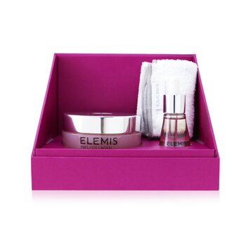 Elemis Dúo Pro-Collagen Rose: Bálsamo Limpiador de Rosa 100g + Aceite Facial de Rosa 15ml + Toalla Limpiadora de Lujo