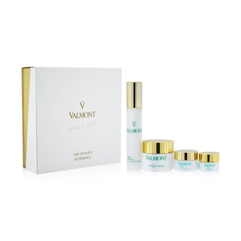 Valmont Set The Oxygen Symphony: Prime Paquete Renovador 15ml + Prime B -Cellular 30ml + Prime Contorno 5ml + Deto2x Crema 45ml