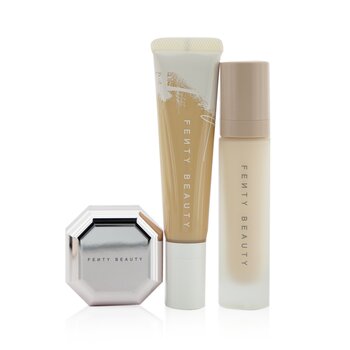 Fenty Beauty by Rihanna Kit Pro FiltR Complejo Hidratante: Base + Primer + Polvo Establecedor de Retoque Instantáneo - #190