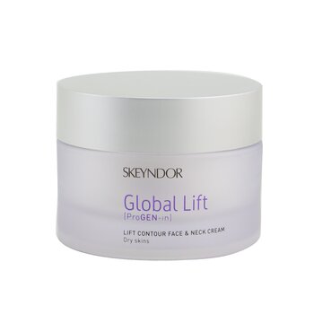 SKEYNDOR Global Lift Crema de Rostro & Cuello Firmeza de Contorno (Para Piel Seca)