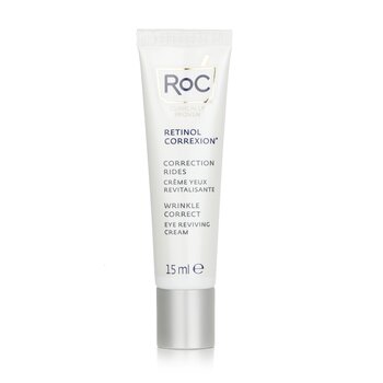 ROC Retinol Correxion Crema Revividora de Ojos Correctora de Arrugas - Retinol Avanzado Con Ácido Hialurónico