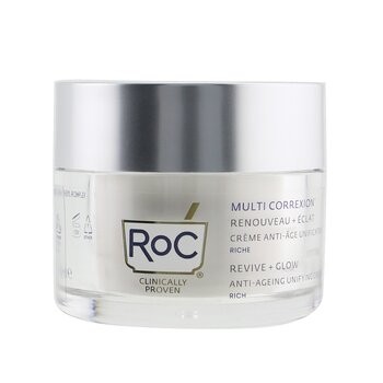 ROC Multi Correxion Revive + Glow Crema Unificante Anti-Envejecimiento