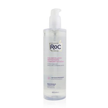 ROC Extra Comfort Agua Limpiadora Micelar (Piel Sensible, Rostro & Ojos)