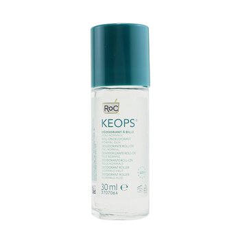ROC KEOPS Desodorante en Roll On de 48H - Libre de Alcohol & No Perfumado (Piel Normal)