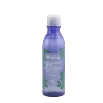 Melvita Bouquet Floral Detox Removedor de Maquillaje de Ojos A Prueba de Agua Bifásico