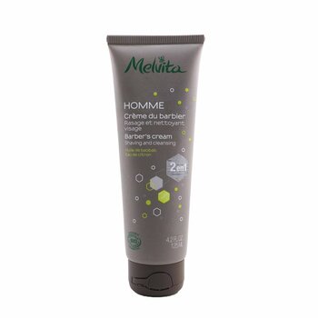 Melvita Homme Crema de Barbero de Afeiter & Limpiadora - 2 En 1